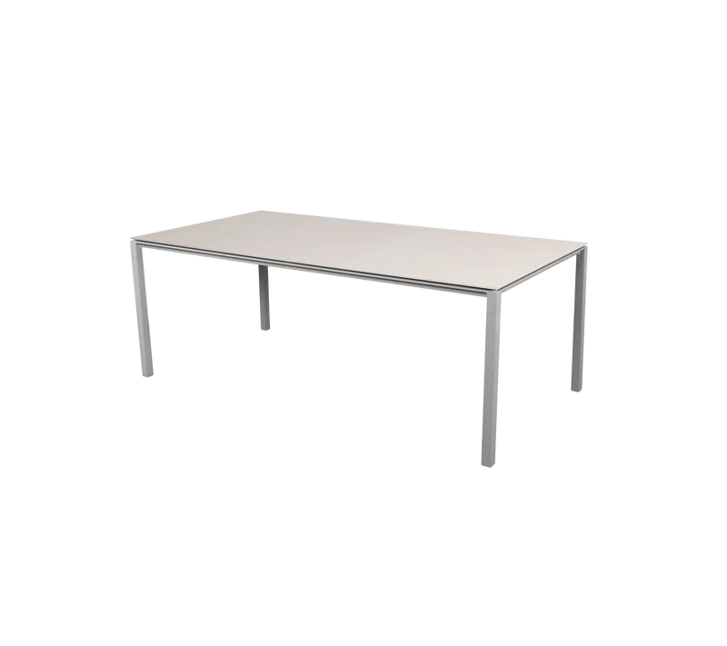 Pure dining table, 200x100 cm