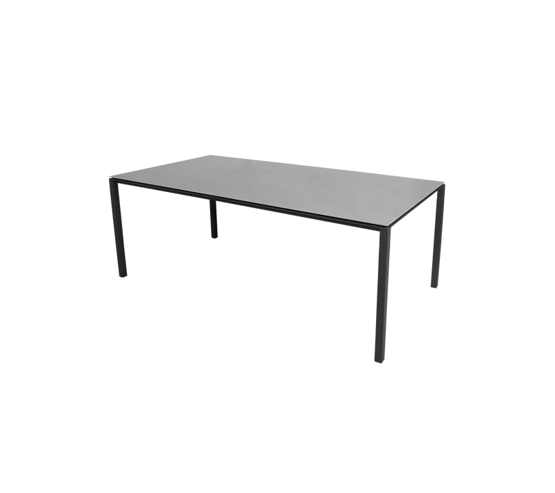 Pure dining table, 200x100 cm