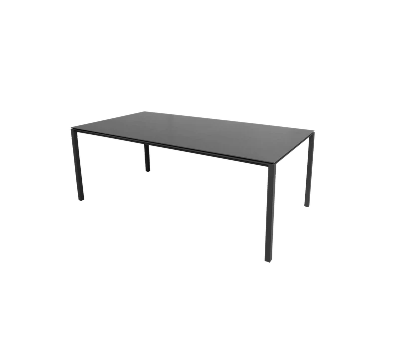 Pure dining table, 200x100 cm