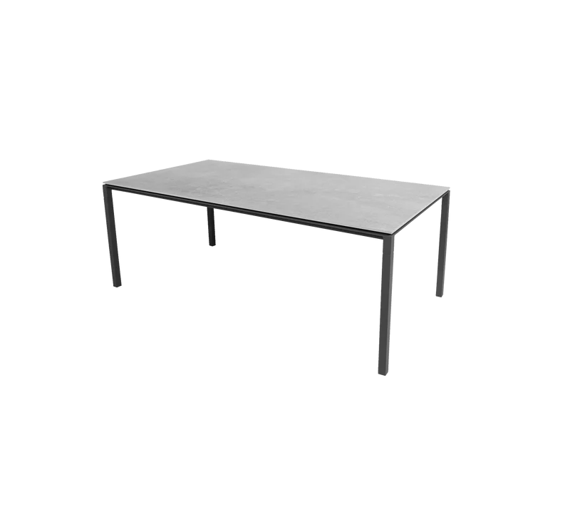 Pure dining table, 200x100 cm