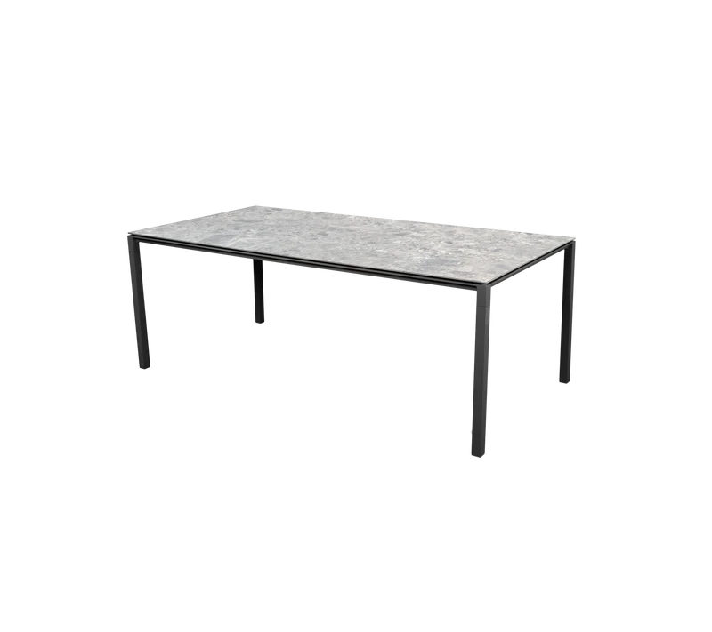 Pure dining table, 200x100 cm