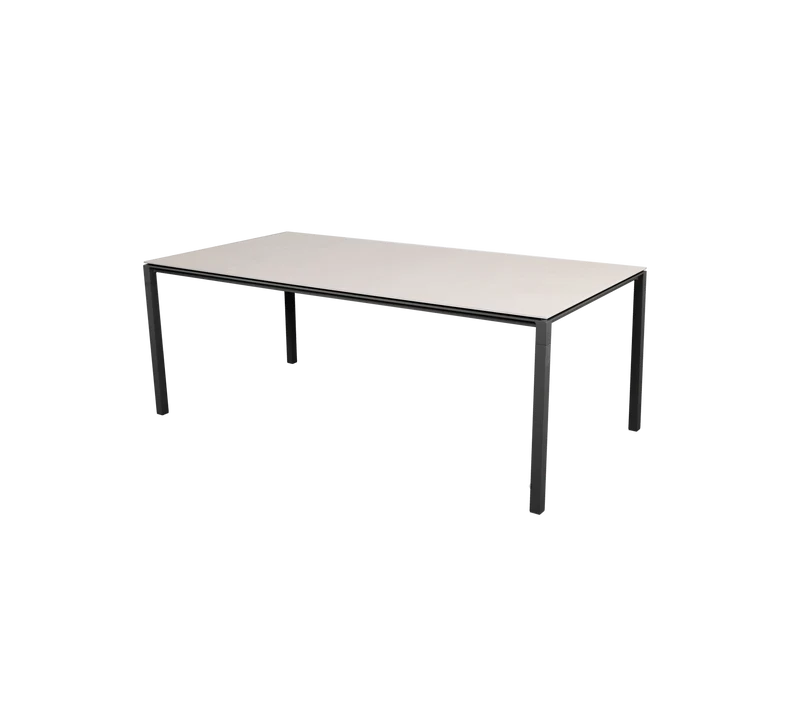 Pure dining table, 200x100 cm