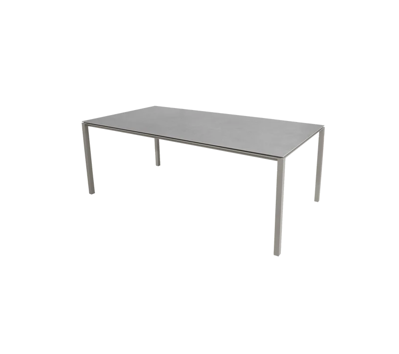 Pure dining table, 200x100 cm