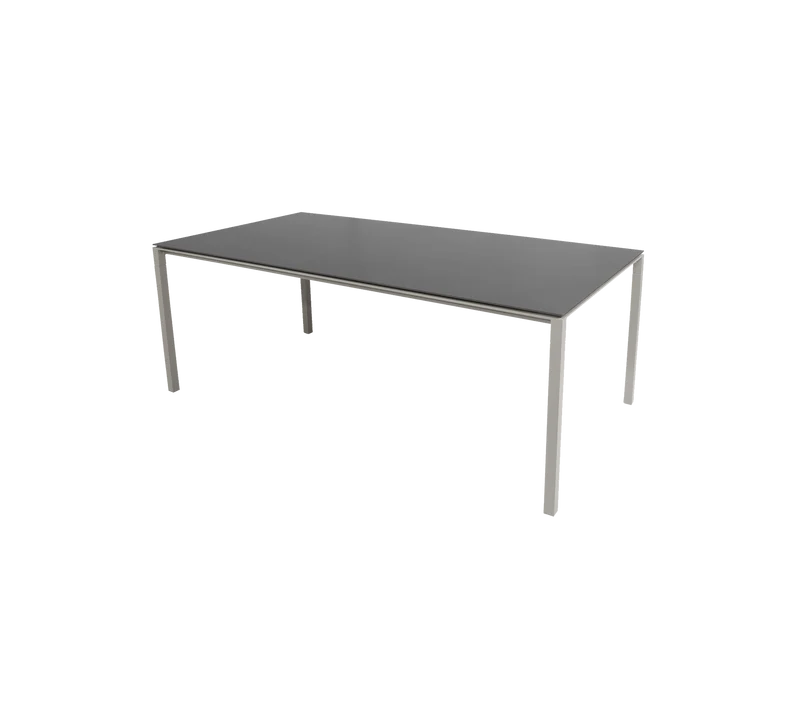 Pure dining table, 200x100 cm