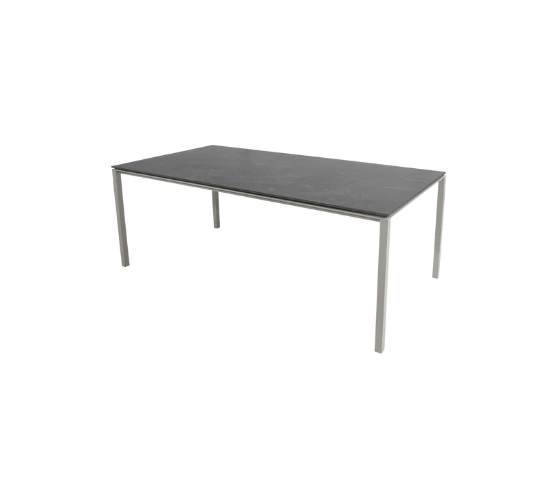 Pure dining table, 200x100 cm