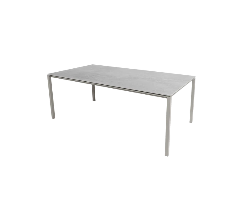 Pure dining table, 200x100 cm