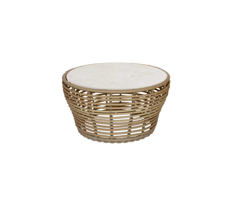 Basket coffee table, medium