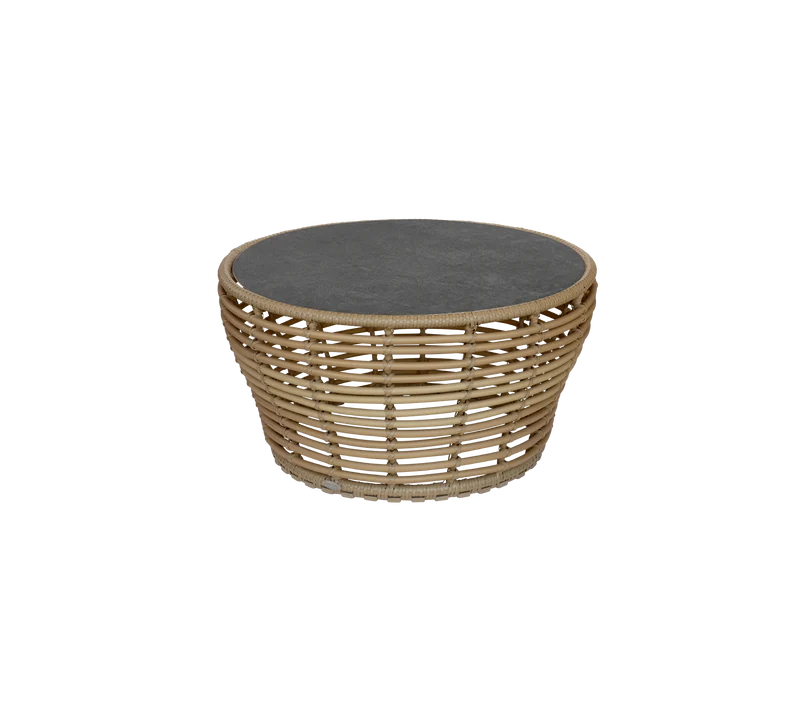 Basket coffee table, medium