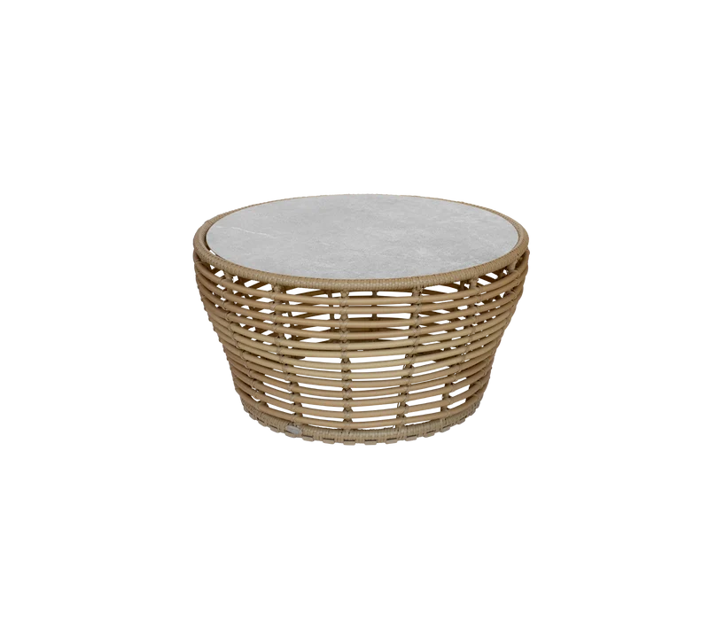 Basket coffee table, medium