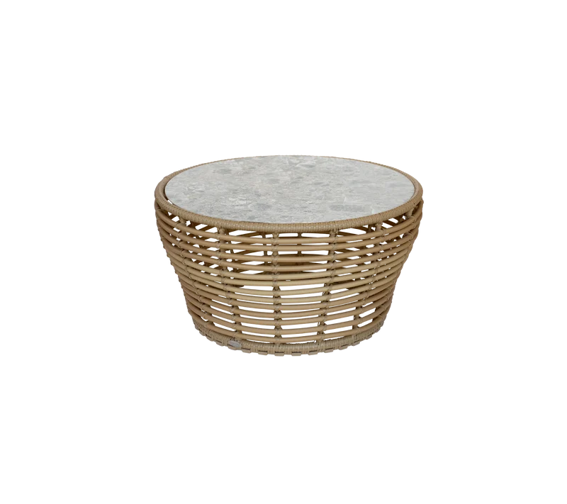 Basket coffee table, medium