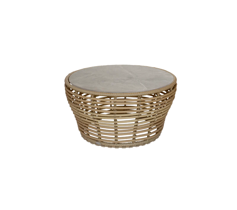 Basket coffee table, medium
