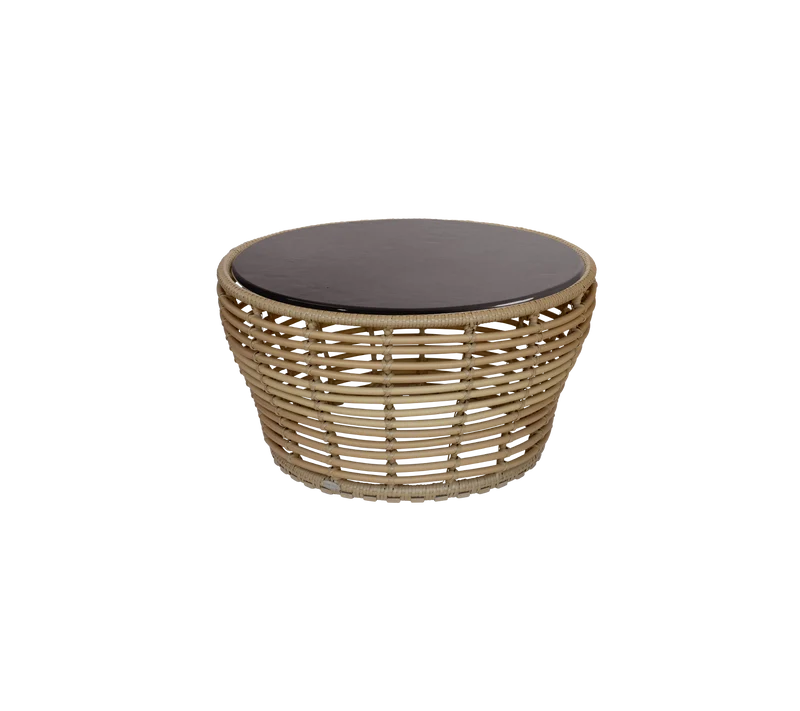 Basket coffee table, medium