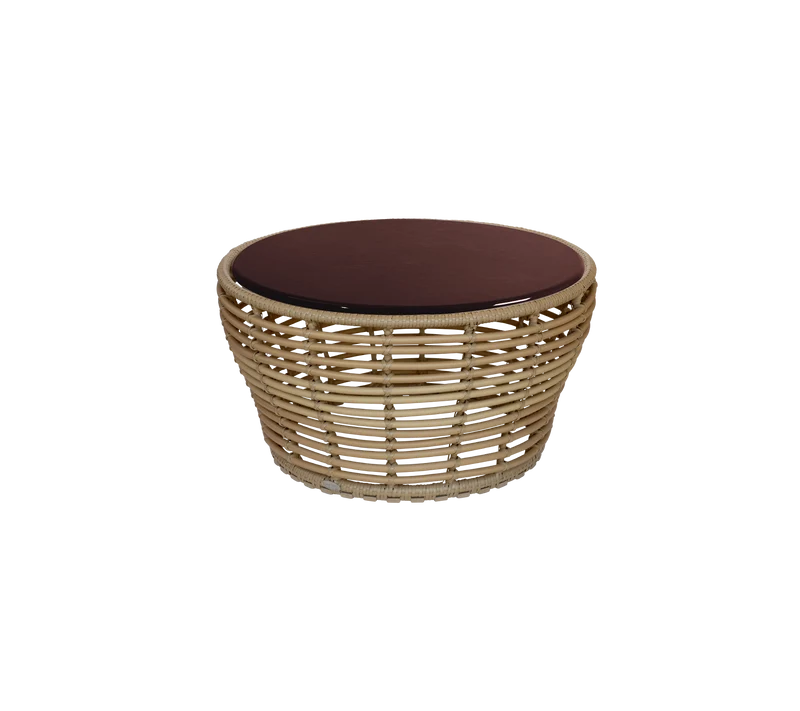 Basket coffee table, medium