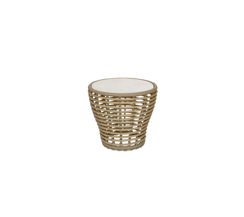 Basket coffee table, small