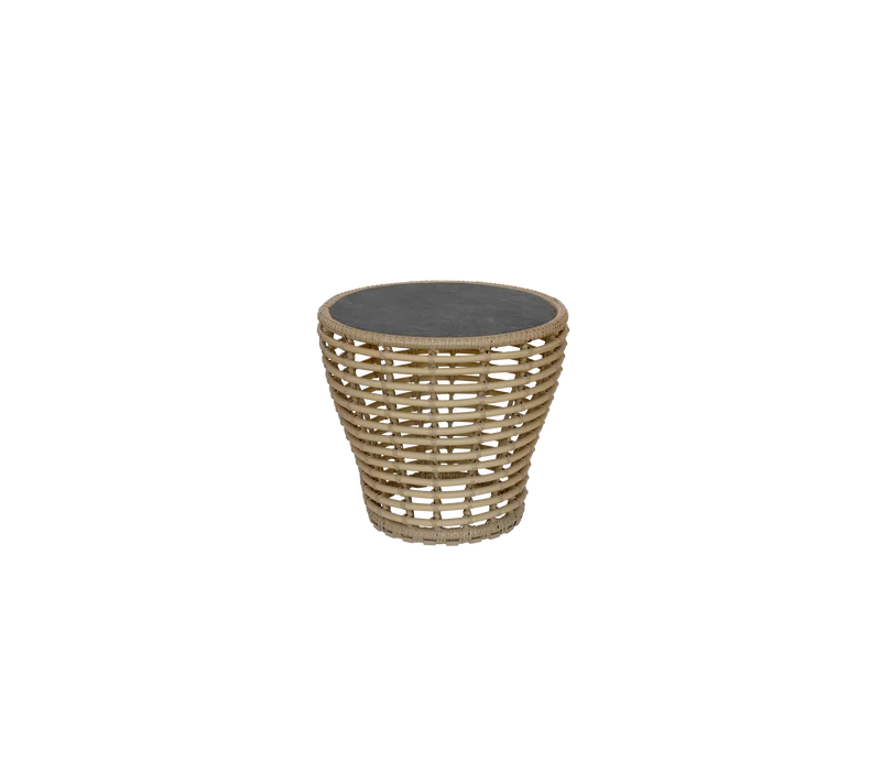 Basket coffee table, small