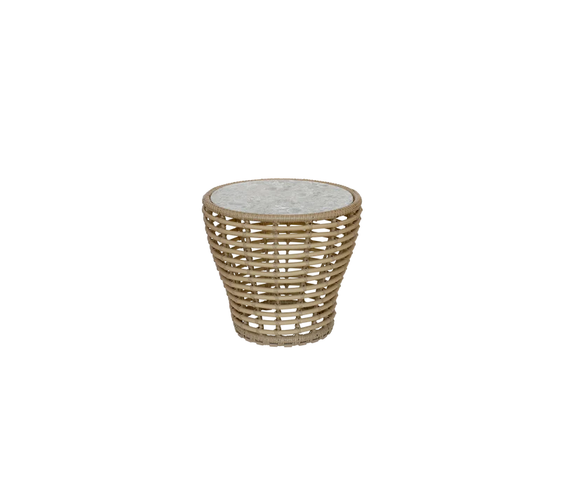 Basket coffee table, small