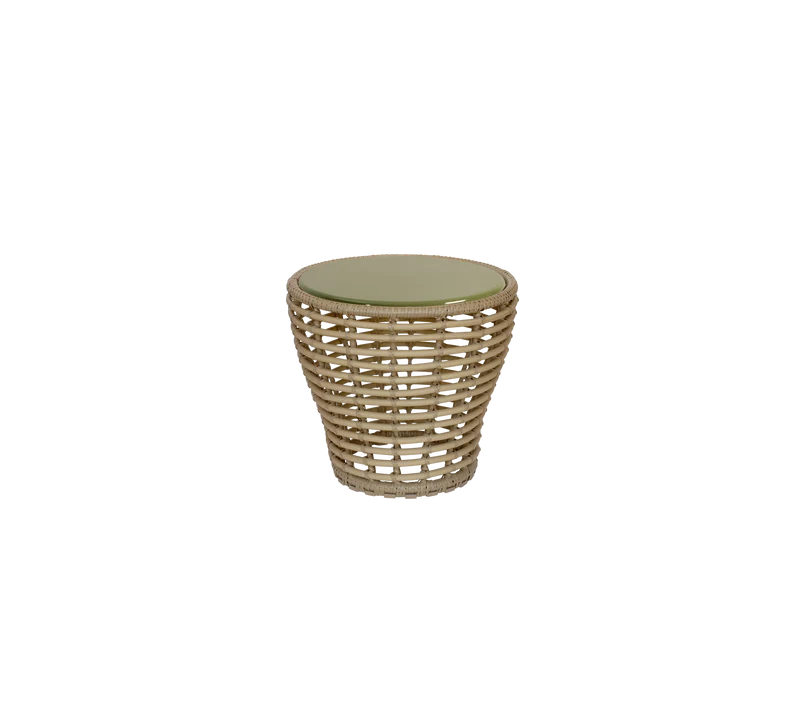 Basket coffee table, small