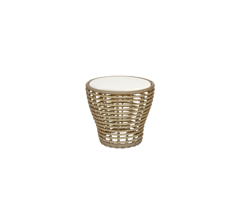 Basket coffee table, small
