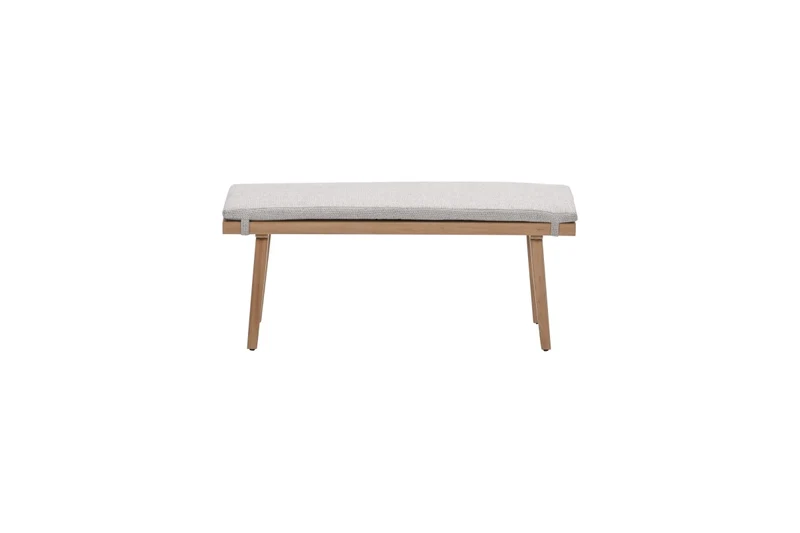 Carrara sportbank - light teaklook - gobi sand
