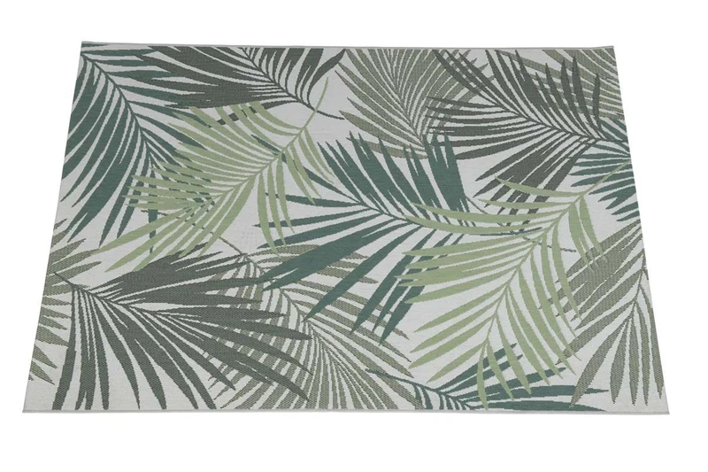 Naturalis karpet - 160x230 cm - palm leaf green