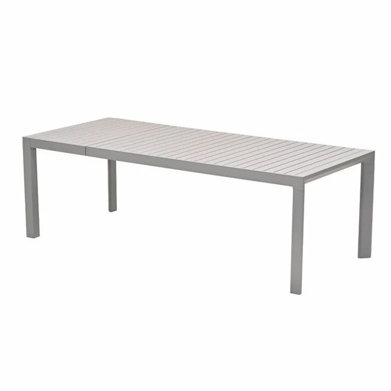 Osborne tuinset 7-delig vintage willow met Latina uitschuifbare tuintafel 180/230x100 cm taupe