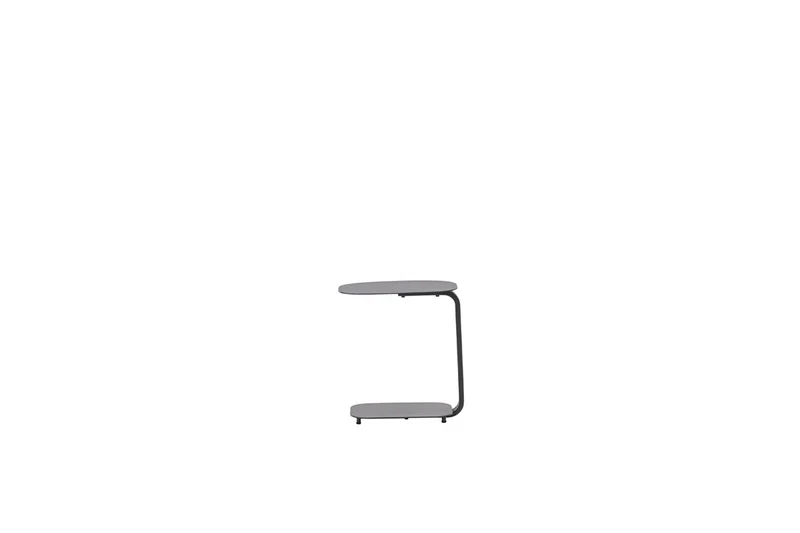 Lucca laptop tafel - 45x30xH51cm - carbon black