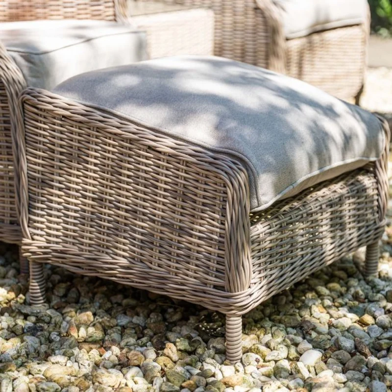 Veracruz verstelbare relaxstoelen incl. voetenbank desert sand