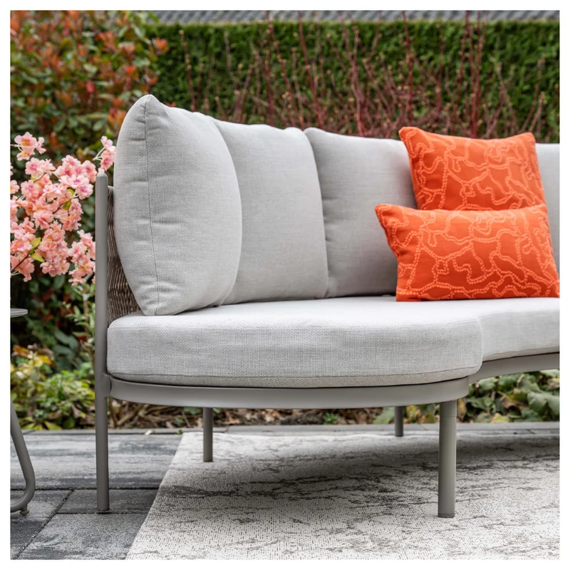 Solita loungeset 4-delig taupe - Garden Impressions