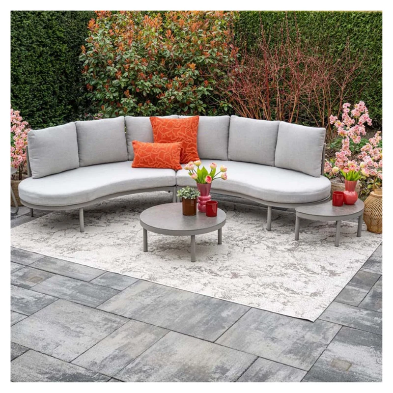 Solita loungeset 4-delig taupe - Garden Impressions
