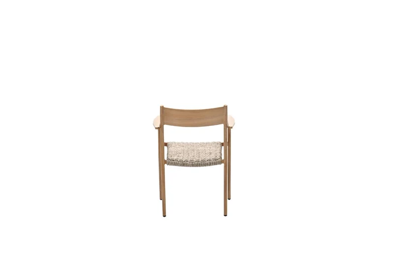 Parijs dining fauteuil - light teak look - natural - sand