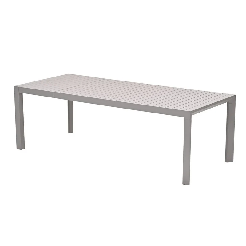 Latina uitschuifbare tuintafel 180/230x100 cm taupe