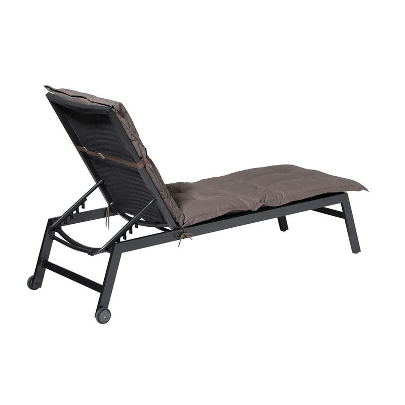 Madison ligbedkussen 200x65cm Basic taupe