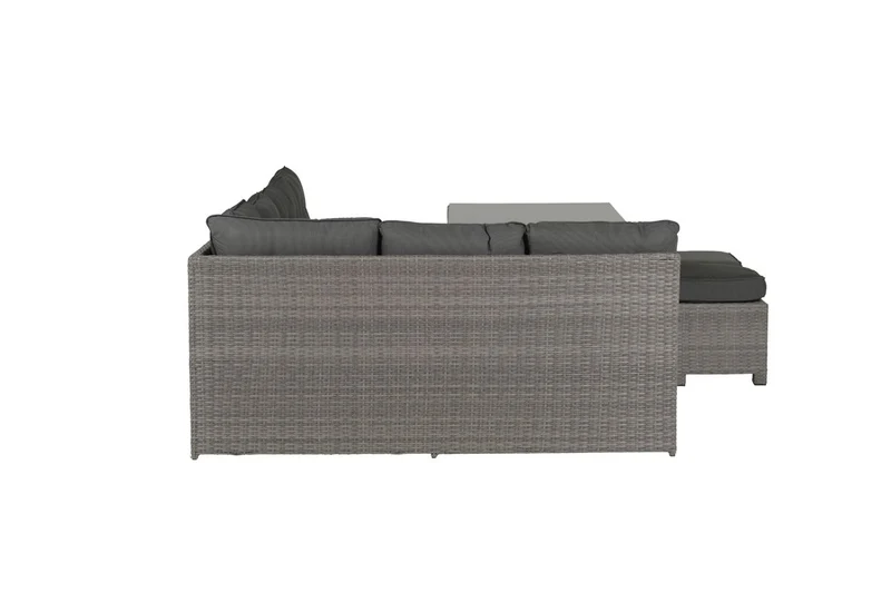 Garden Impressions Coral lounge/dining set 5-delig - organic grey
