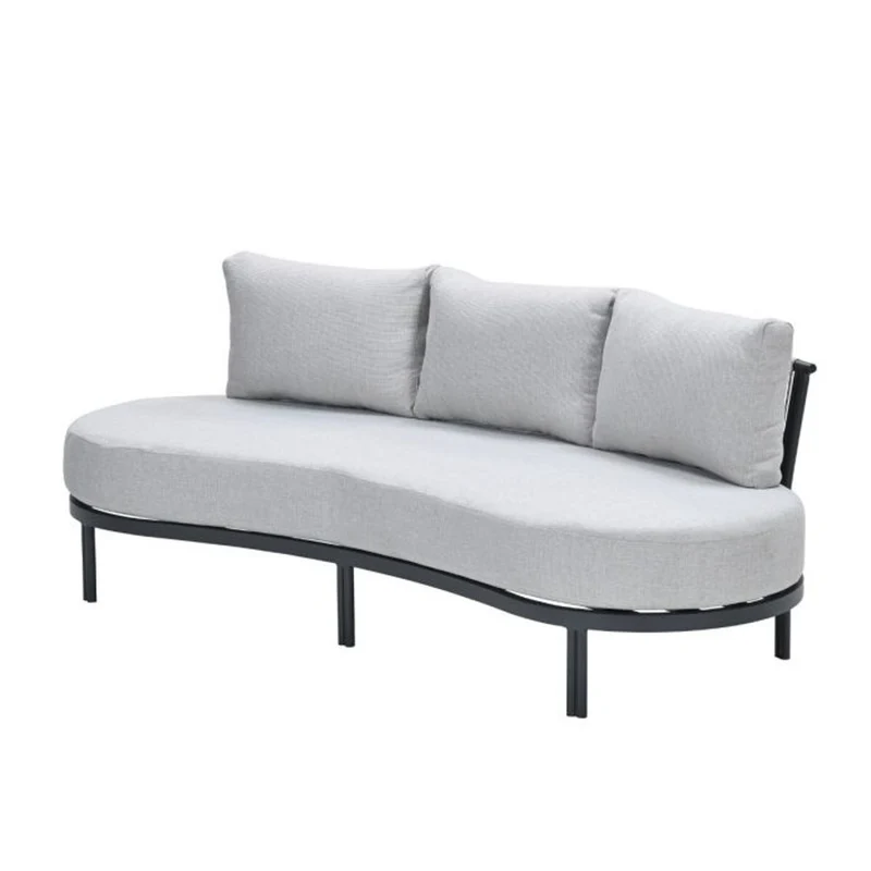 Tirolo loungebank antraciet - Garden Impressions