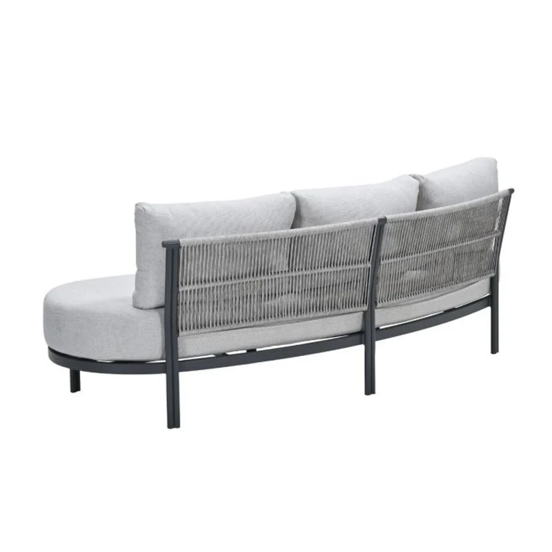 Tirolo loungebank antraciet - Garden Impressions