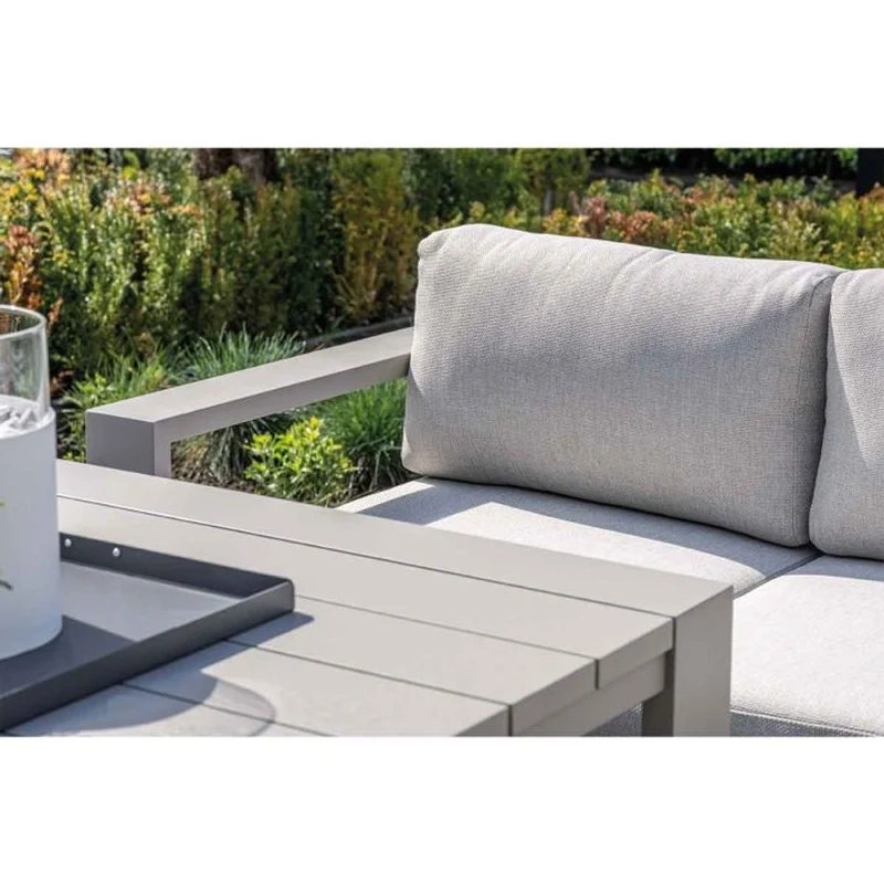 Levanto lounge dining set 6-delig - Taupe / Valley Sand