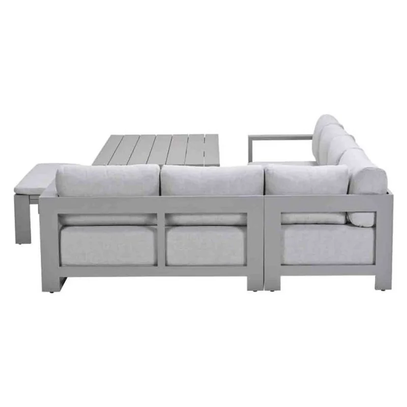 Levanto lounge dining set 6-delig - Taupe / Valley Sand