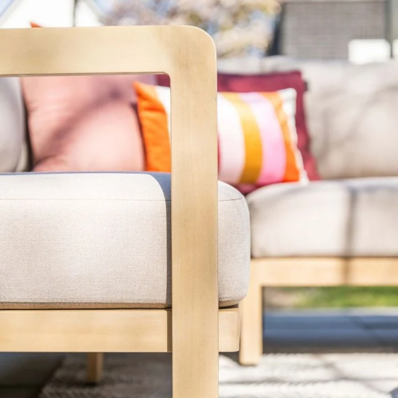 Sirocco Ibiza loungeset 3-delig links - Acacia / Grey Sand