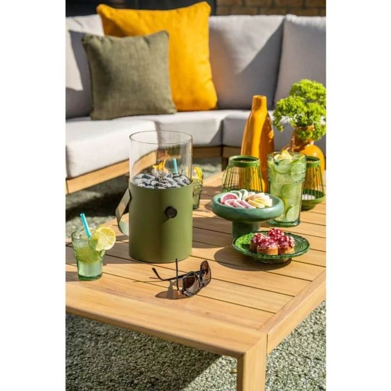 Havana loungeset 5-delig - Natural Teak Look