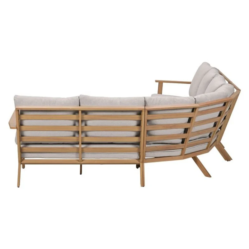 Havana loungeset 5-delig - Natural Teak Look