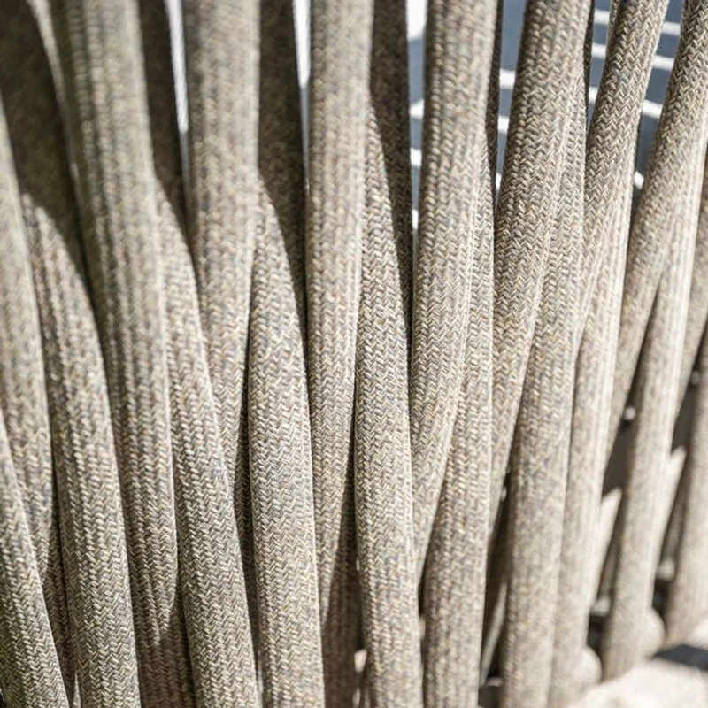 Garden Impressions Teromos lounge hoekset 3-delig taupe rope grijs zand valley sand