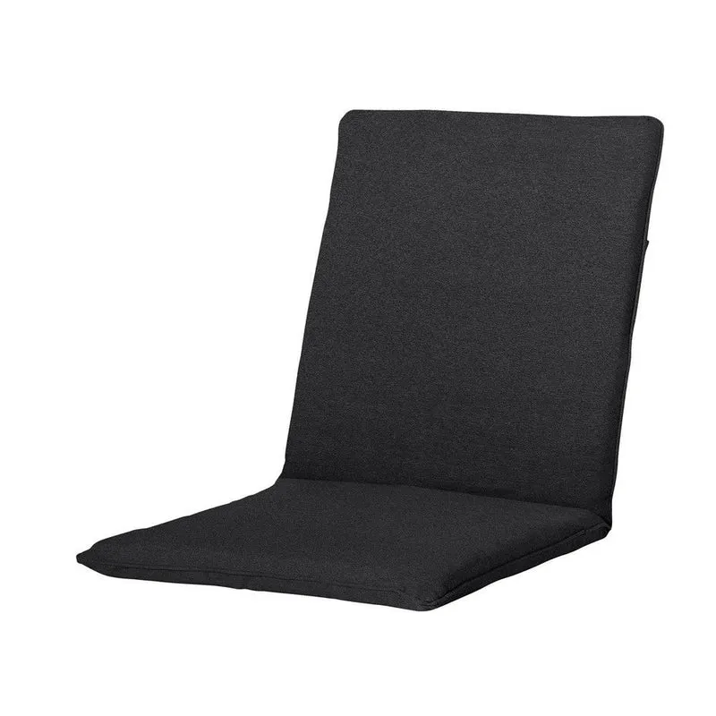 Madison stapelstoelkussen Panama black 97x49 cm