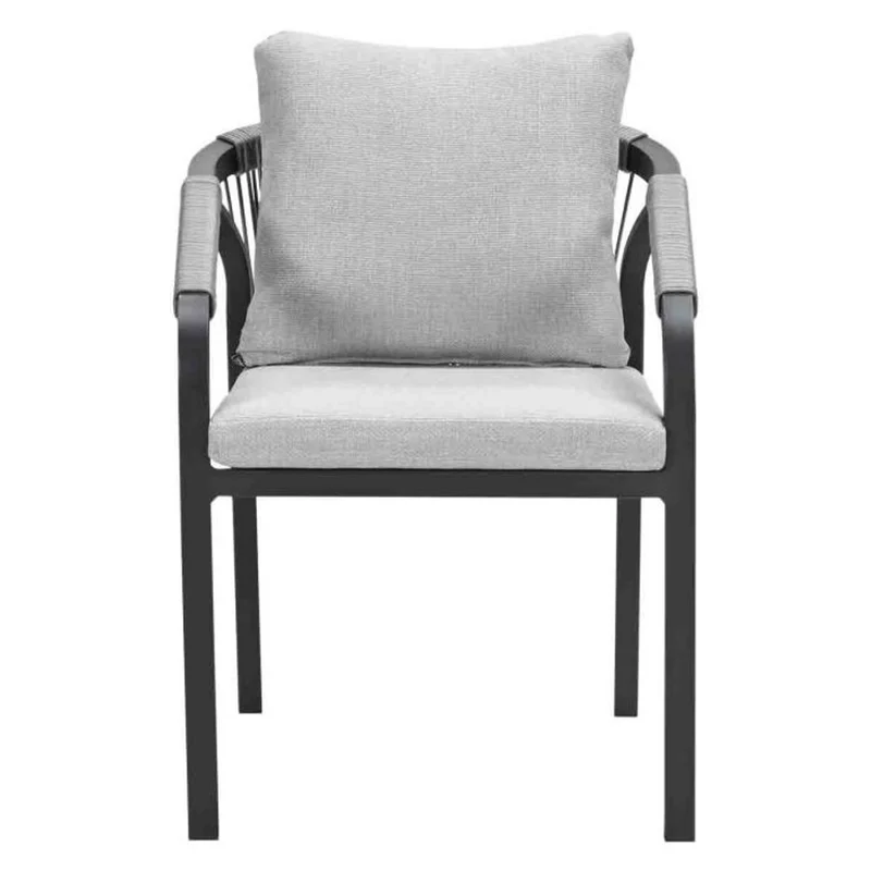 Monti dining fauteuil carbon black