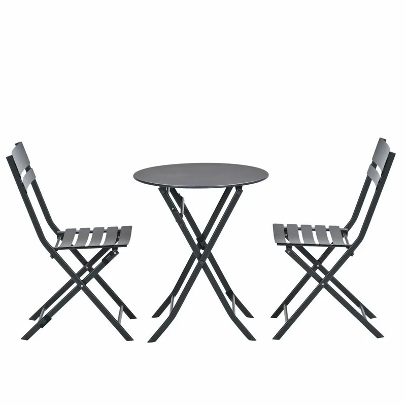 Garden Impressions Alfa – balkonset 3-delig – carbon black