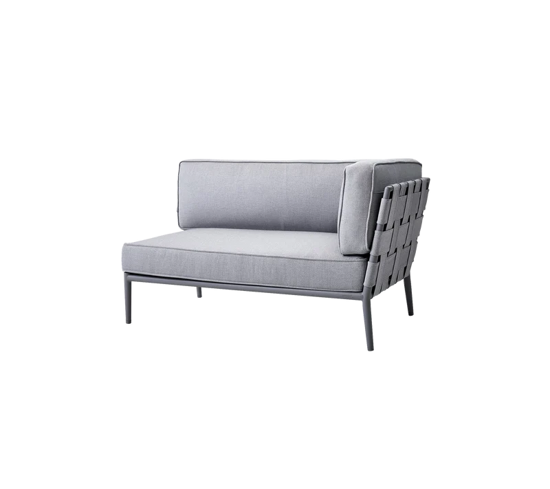 Conic 2-seater sofa, left module