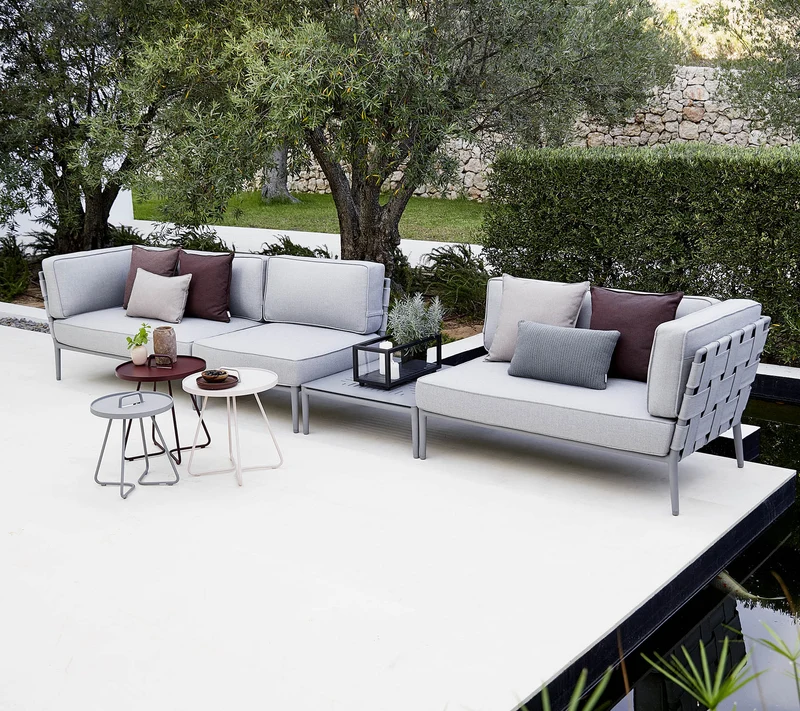 Conic 2-seater sofa, left module
