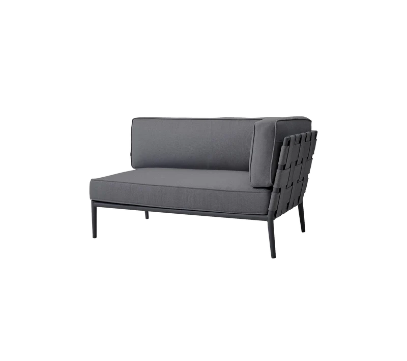Conic 2-seater sofa, left module