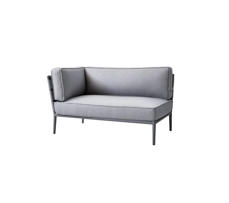 Conic 2-seater sofa, right module