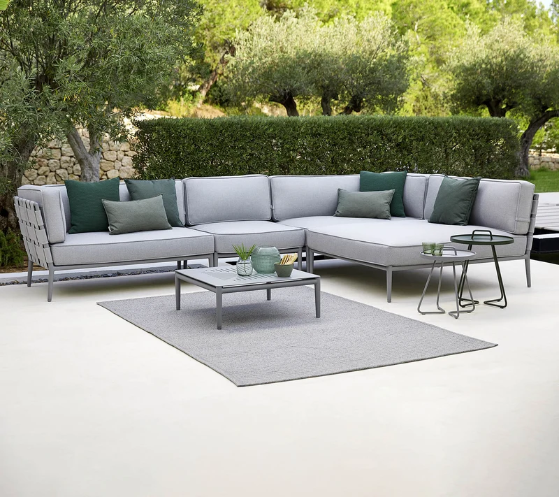 Conic 2-seater sofa, right module