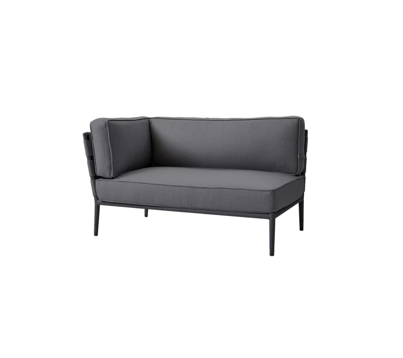 Conic 2-seater sofa, right module